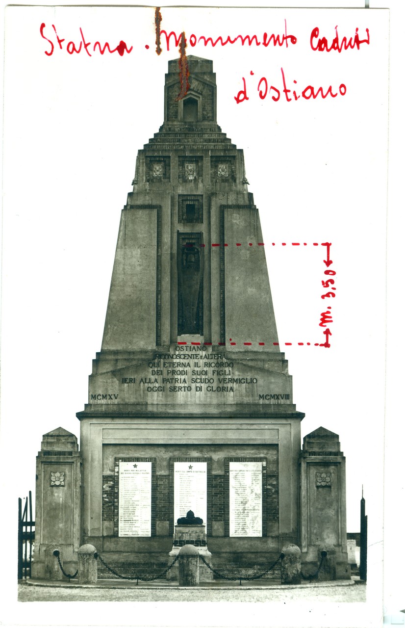 Scultori - Italia - Sec. 20 - Parini, Dante (positivo) di Anonimo (XX)