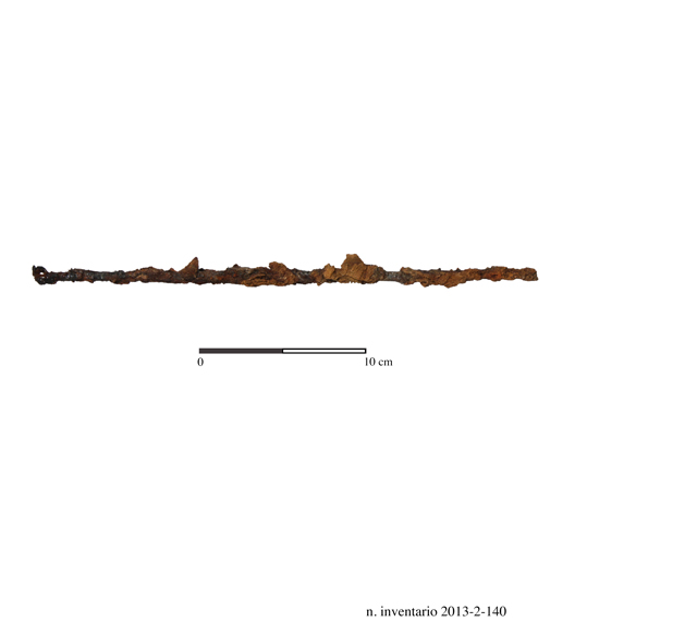 spiedo - produzione etrusca (terzo quarto SECOLI/ VI a.C)