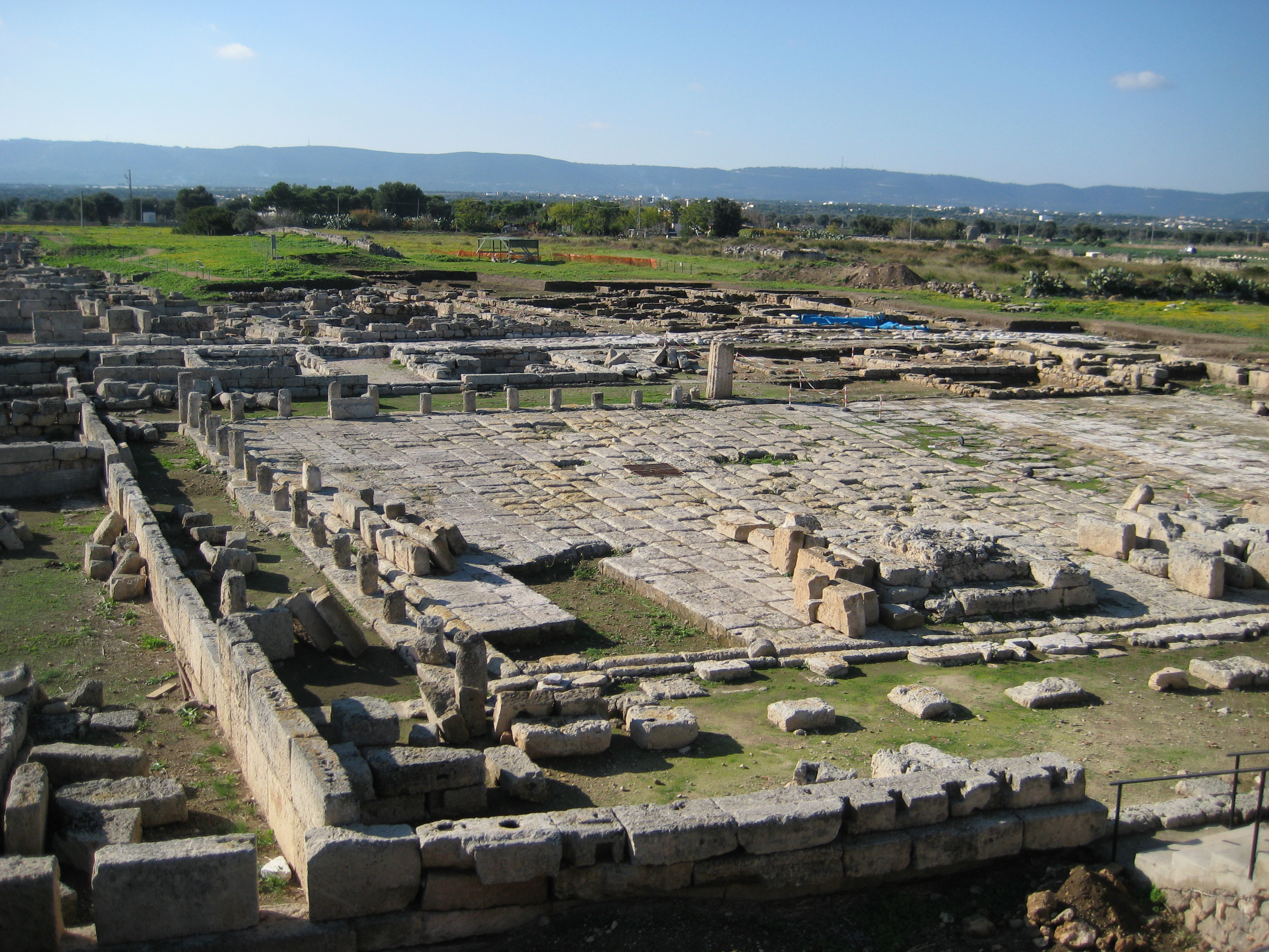 insediamento, insediamento urbano, Parco archeologico di Egnazia (II millennio a.C.-I millennio)