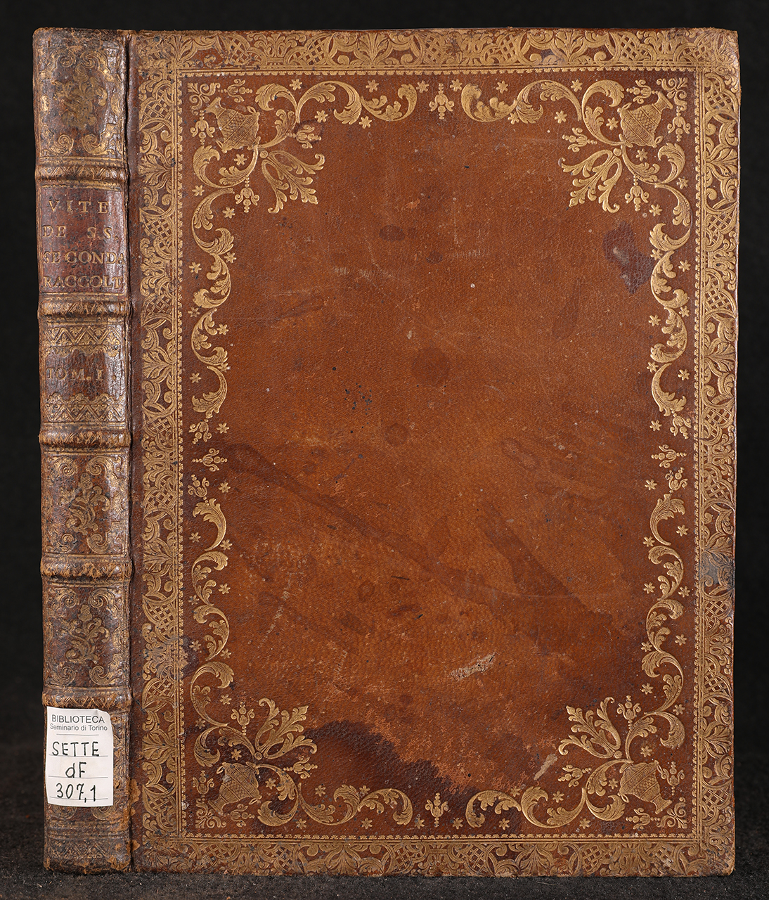 legatura piena, opera isolata - ambito italiano (seconda metà XVIII)