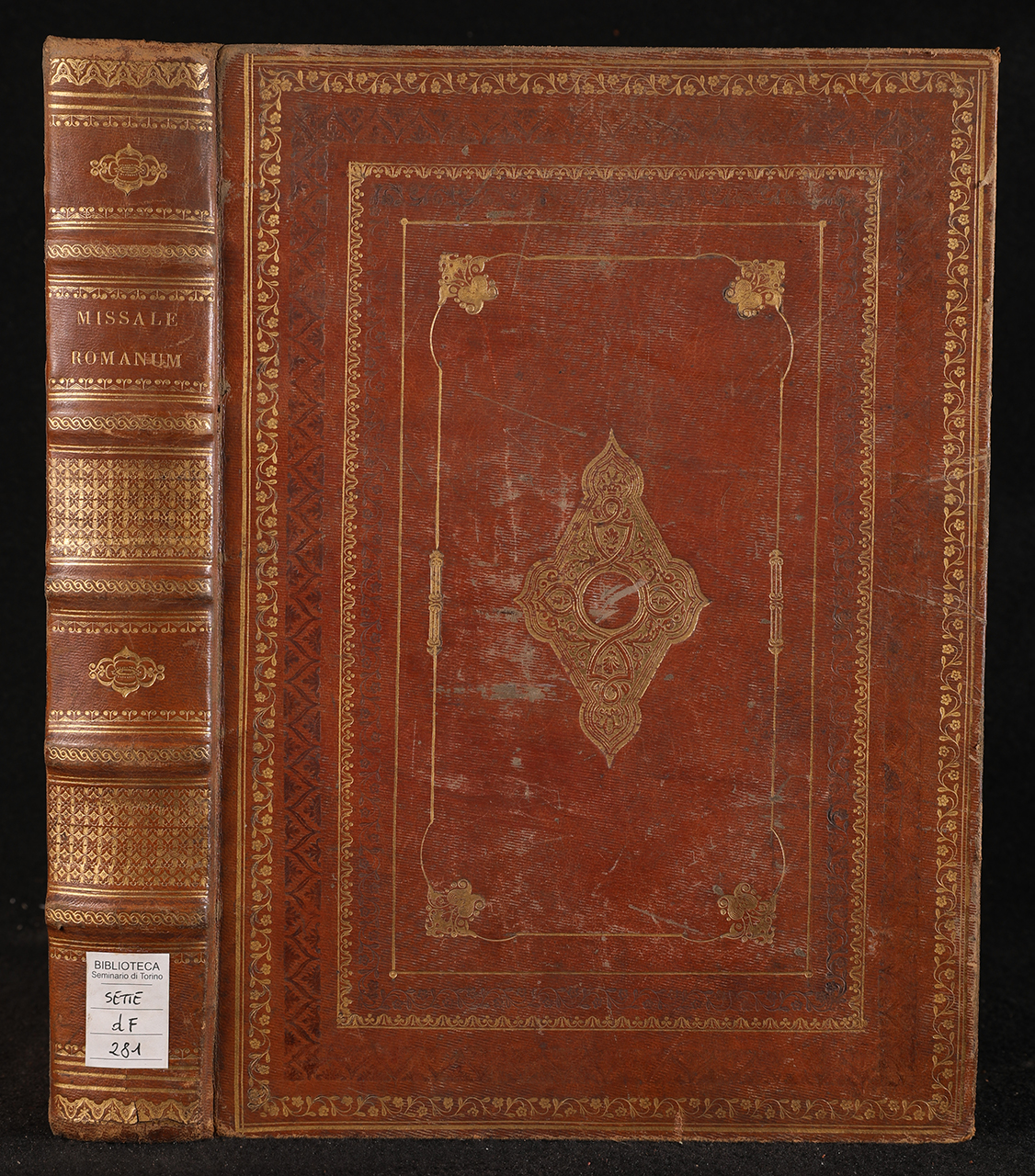 legatura piena, opera isolata - ambito italiano (secondo quarto XIX)