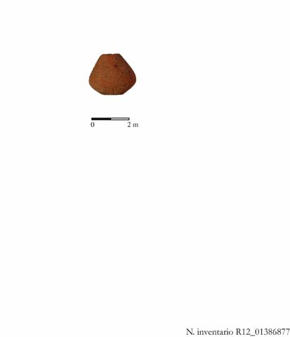 fuseruola - produzione etrusca (fine SECOLI/ VIII a.C)