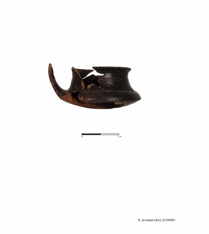 tazza - produzione etrusca (fine SECOLI/ VIII a.C)