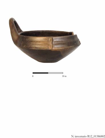 scodella - produzione etrusca (fine SECOLI/ VIII a.C)