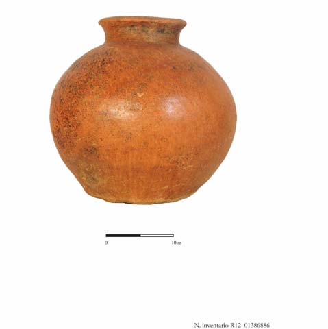 olla - produzione etrusca (fine SECOLI/ VIII a.C)