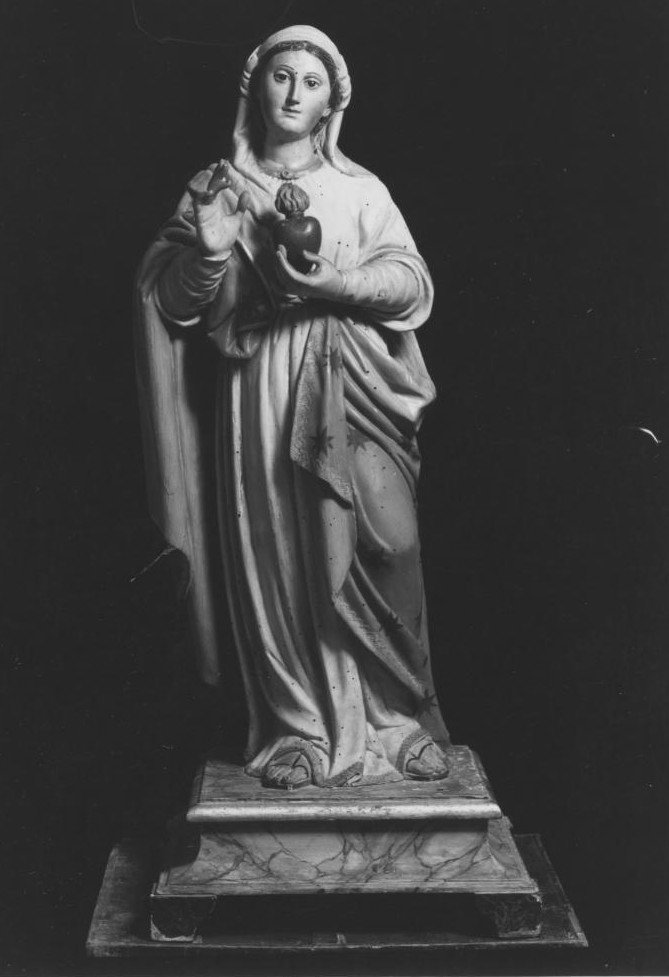 Sacro cuore di maria (scultura)