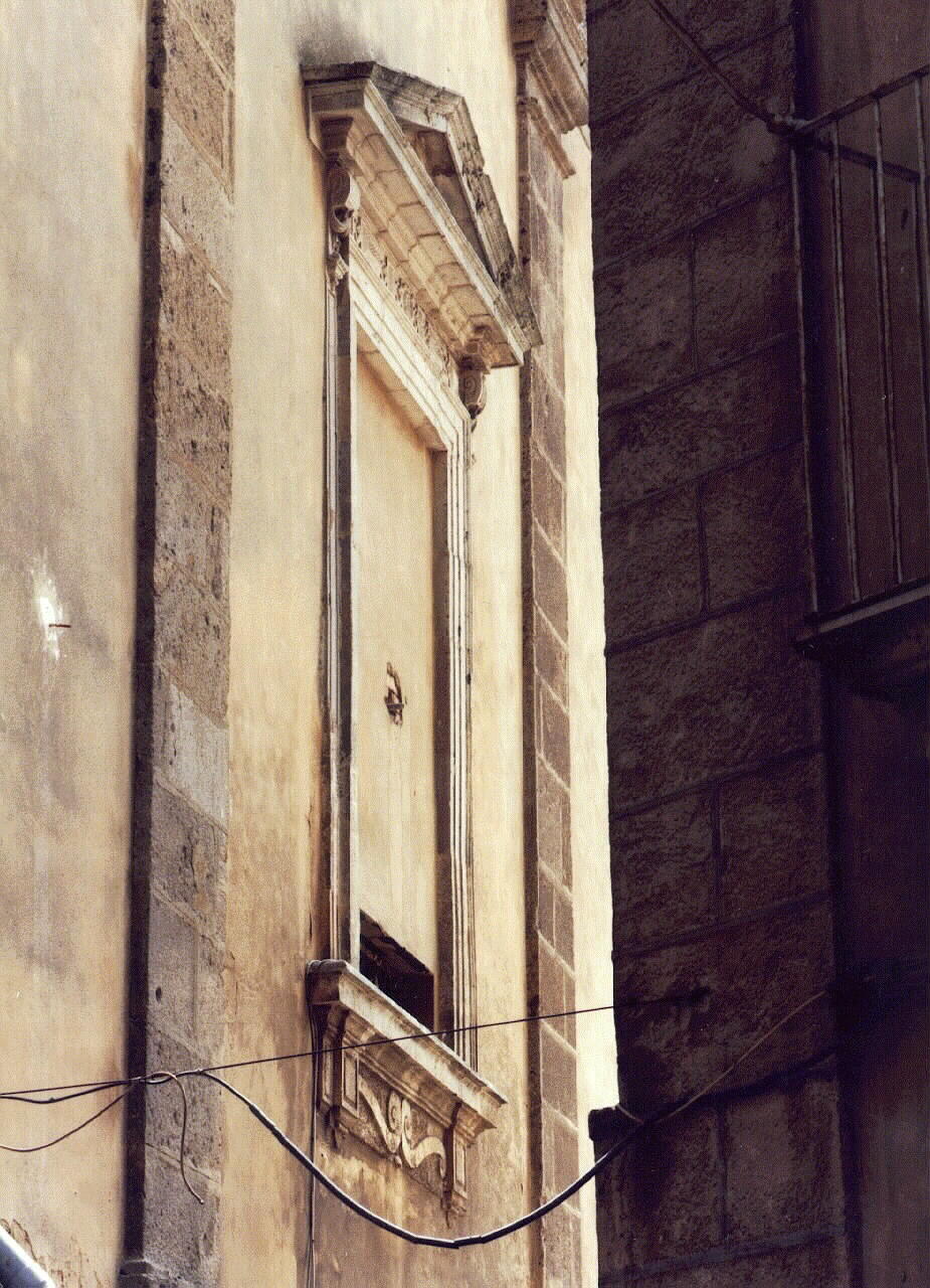 mostra di finestra - ambito siciliano (ultimo quarto sec. XVIII)