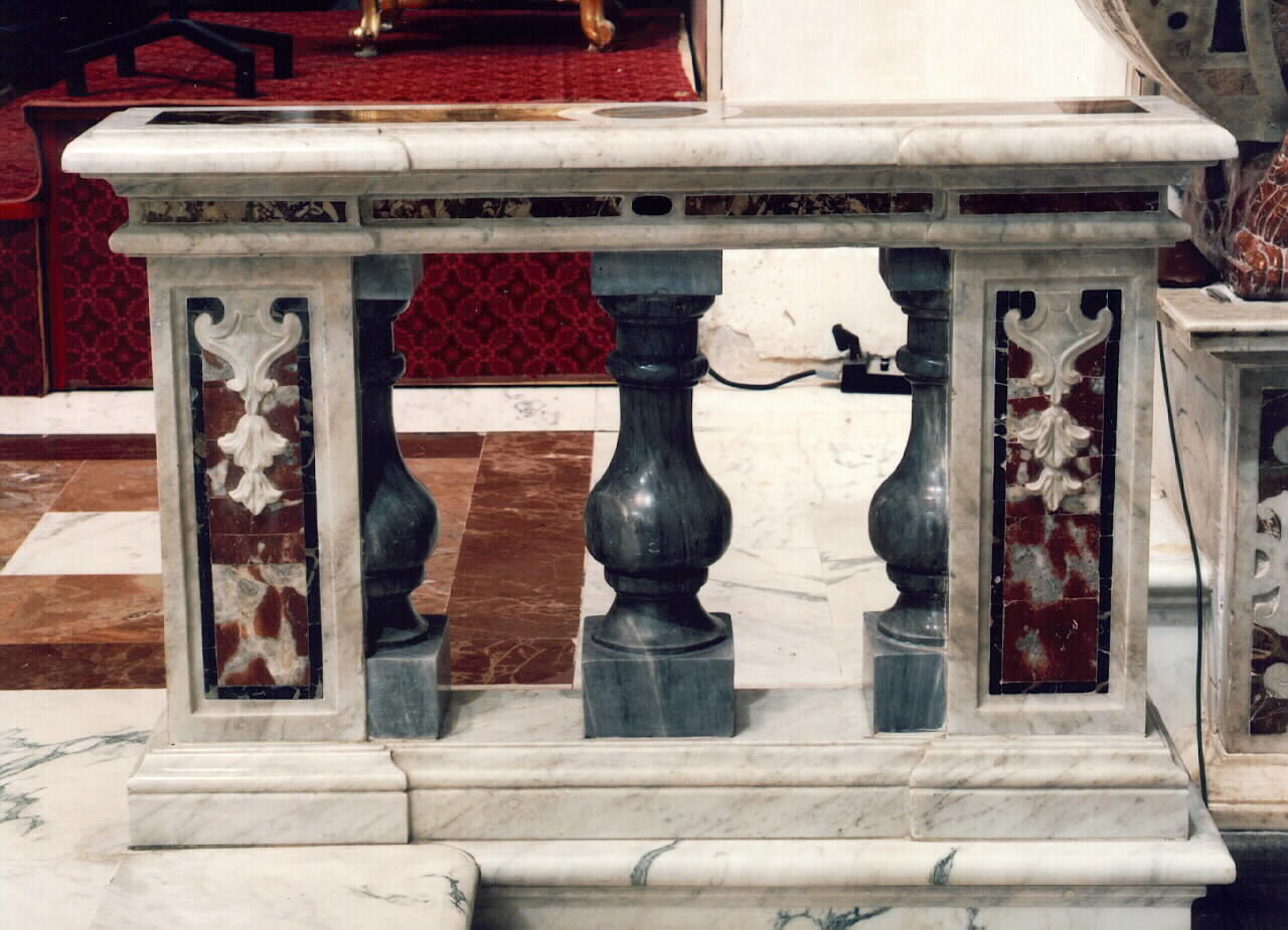 balaustrata - ambito siciliano (Prima metà sec. XIX)