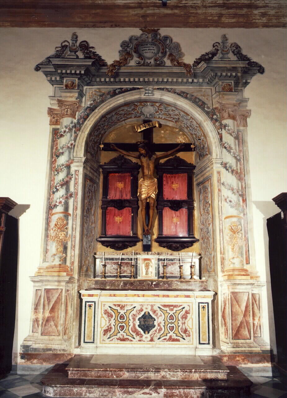 DECORAZIONE PITTORICA - ambito siciliano (sec. XVIII)