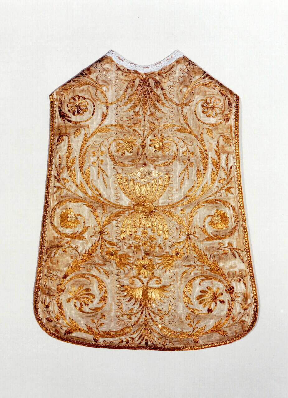 pianeta - manifattura siciliana (primo quarto sec. XIX)