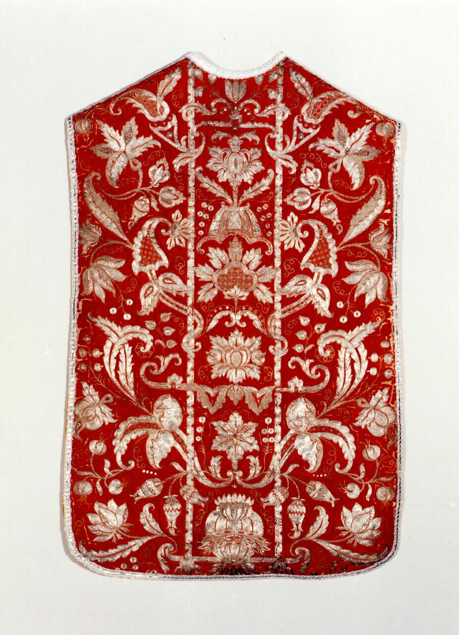 pianeta, serie - manifattura siciliana (ultimo quarto sec. XVIII)