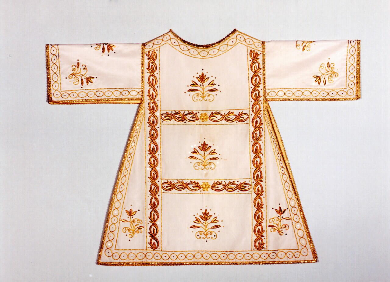 dalmatica, serie - manifattura siciliana (primo quarto sec. XX)