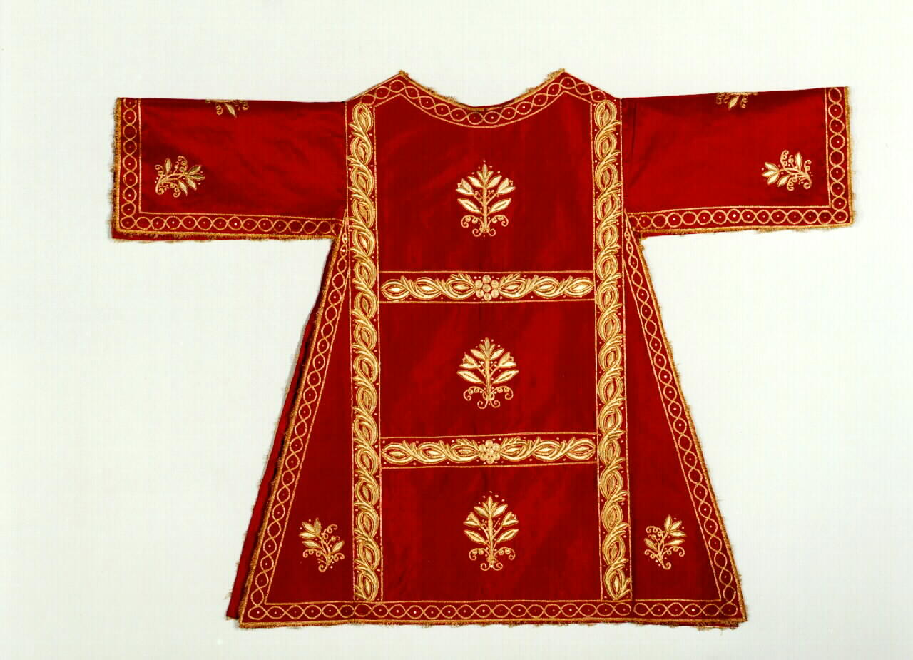 dalmatica, serie - manifattura siciliana (Seconda metà sec. XIX)