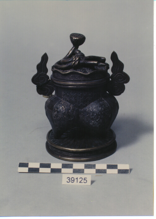 BRUCIA PROFUMI CON COPERCHIO