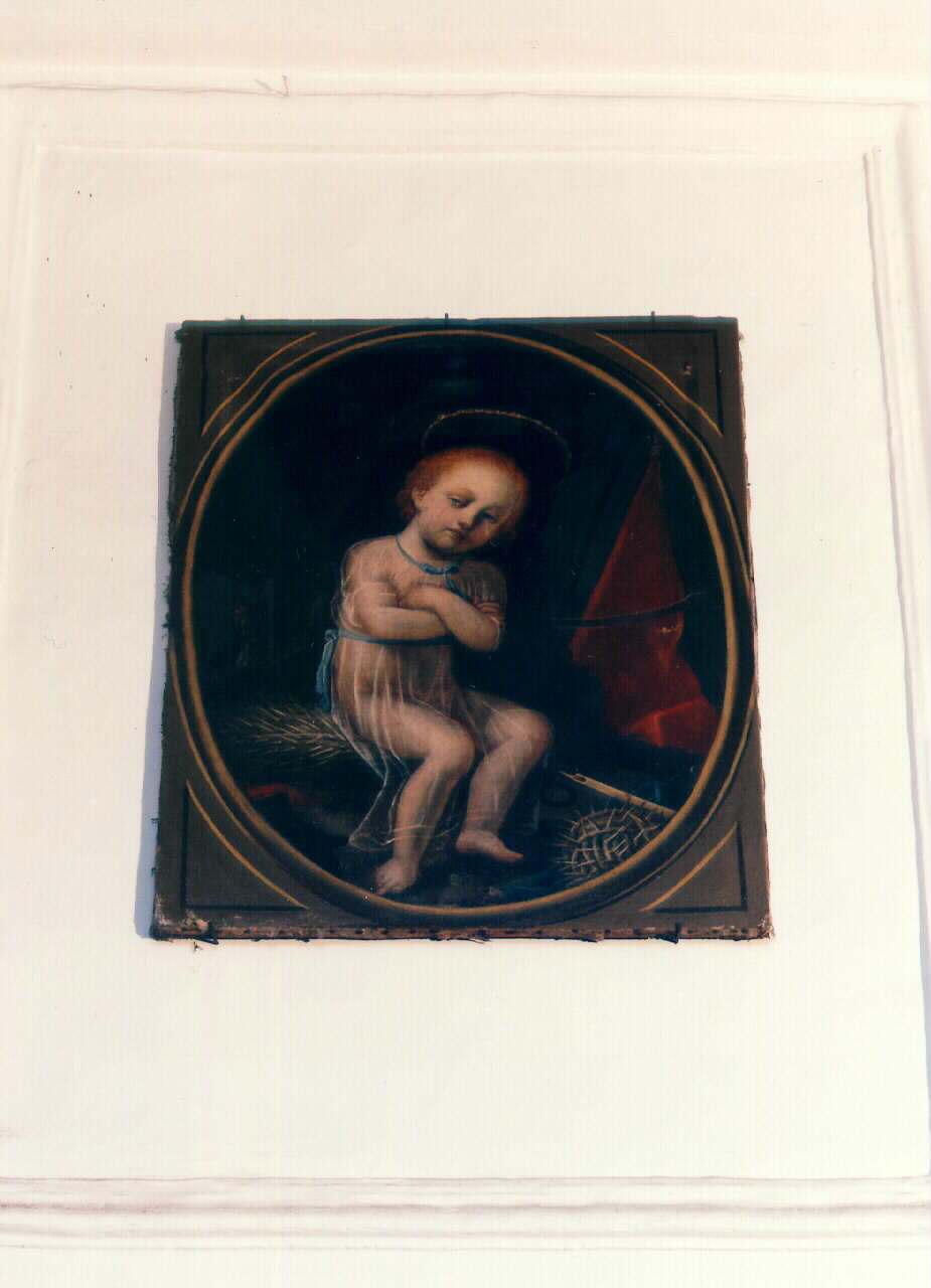 Gesu' Bambino (dipinto) - ambito siciliano (Metà sec. XVIII)