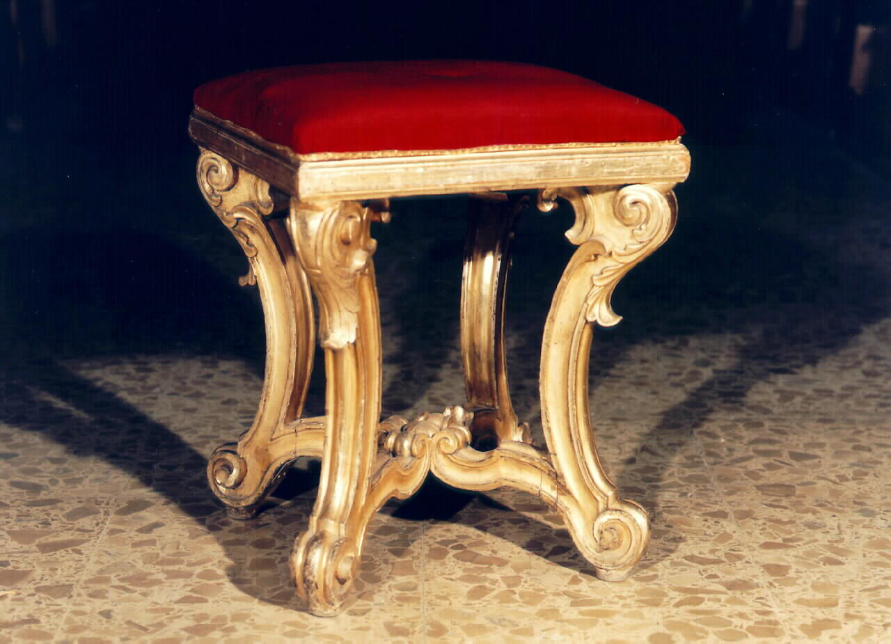 sgabello, serie - produzione siciliana (Fine/inizio secc. XVIII/ XIX)