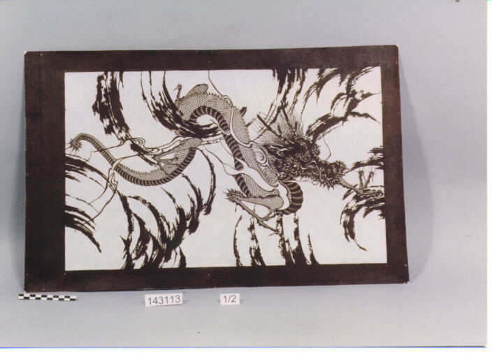 MATRICE PER TINTURA DI STOFFE CON SUPPORTO