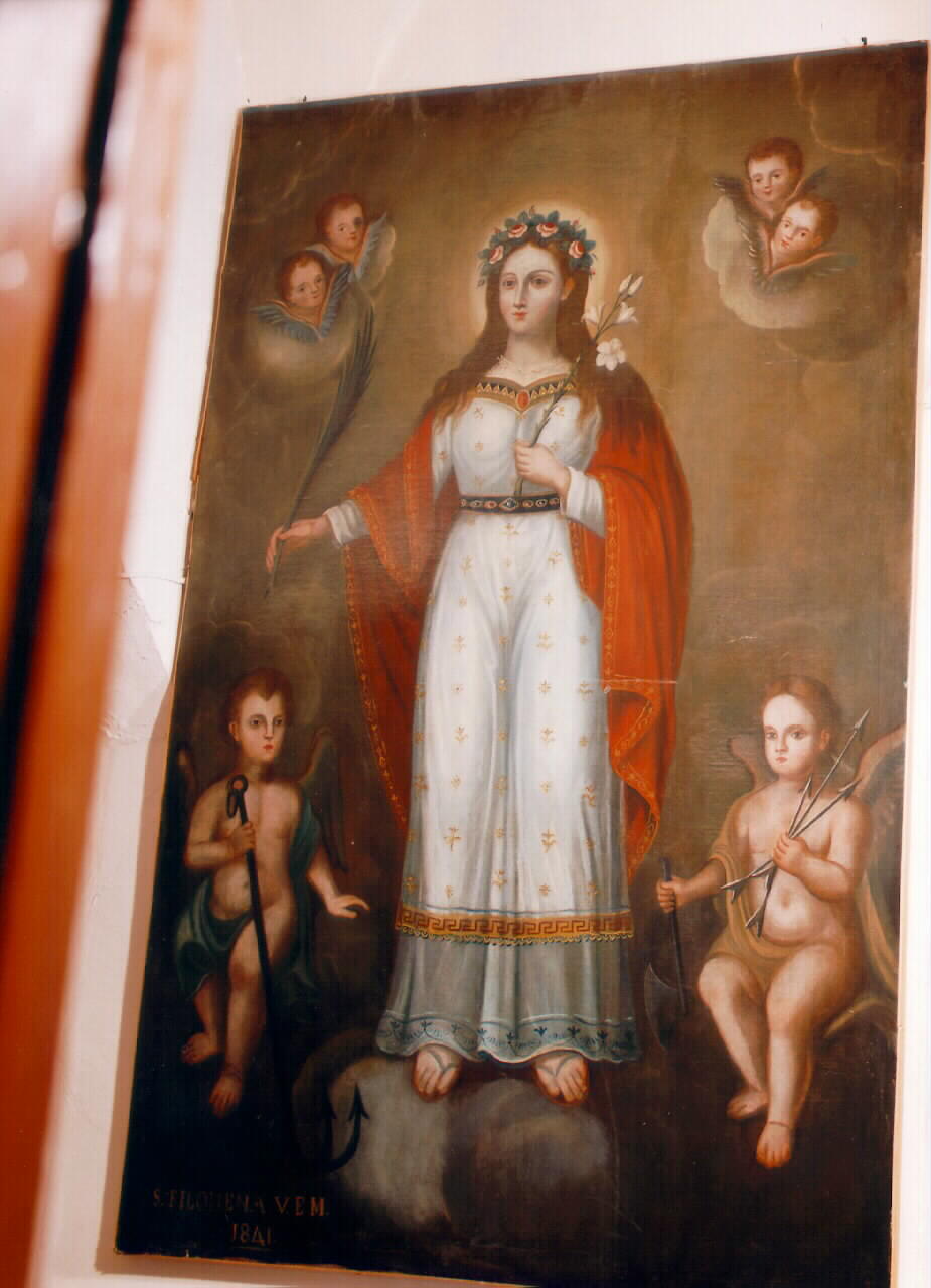 Santa Filomena (dipinto) - ambito siciliano (sec. XIX)