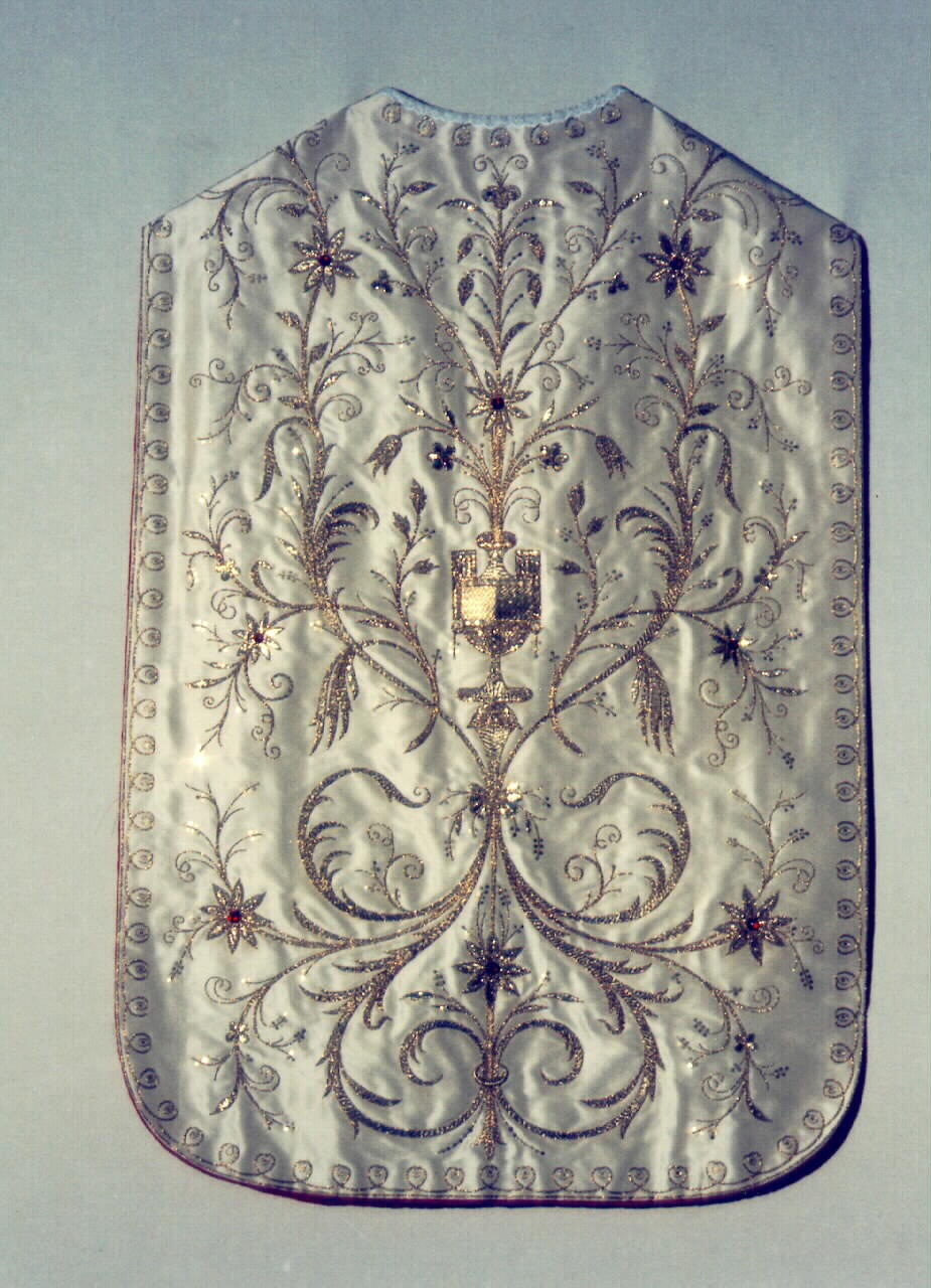 pianeta - manifattura siciliana (Prima metà, Prima metà sec. XIX, sec. XX)