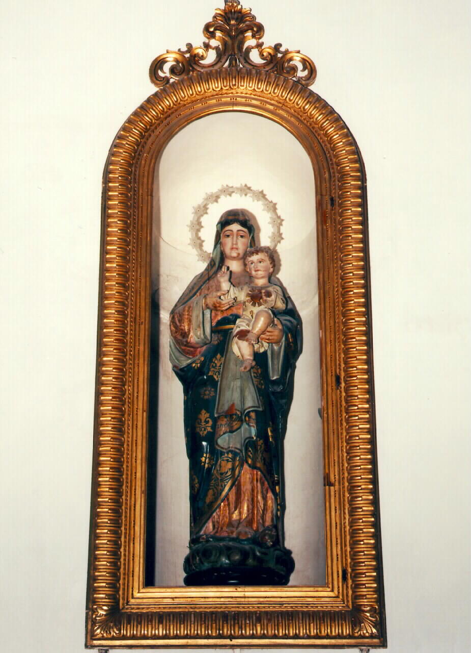 mostra di nicchia - produzione siciliana (Seconda metà sec. XIX)