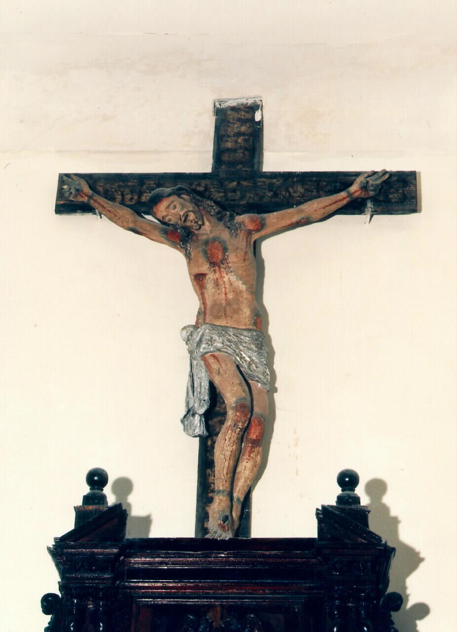 crocifisso - ambito siciliano (Seconda metà sec. XVII)