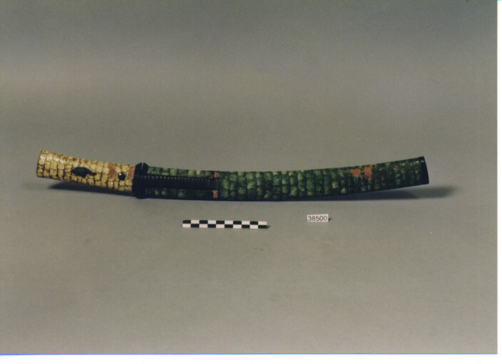 SPADA CORTA CON FODERO E COLTELLINO