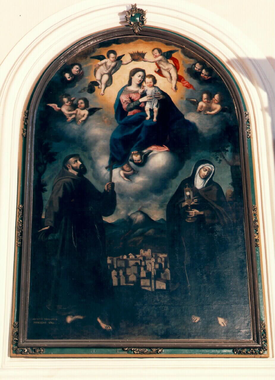 cornice - produzione siciliana (Seconda metà sec. XVII)