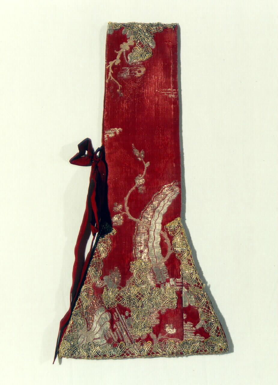 manipolo - manifattura siciliana (Fine/inizio secc. XVIII/ XIX)