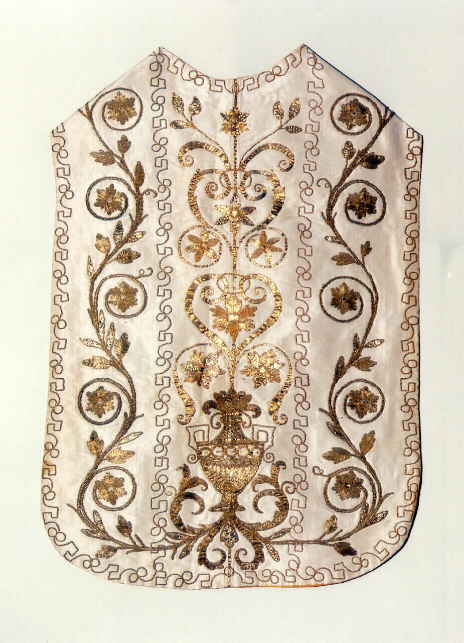 pianeta - manifattura siciliana (Seconda metà sec. XVIII)