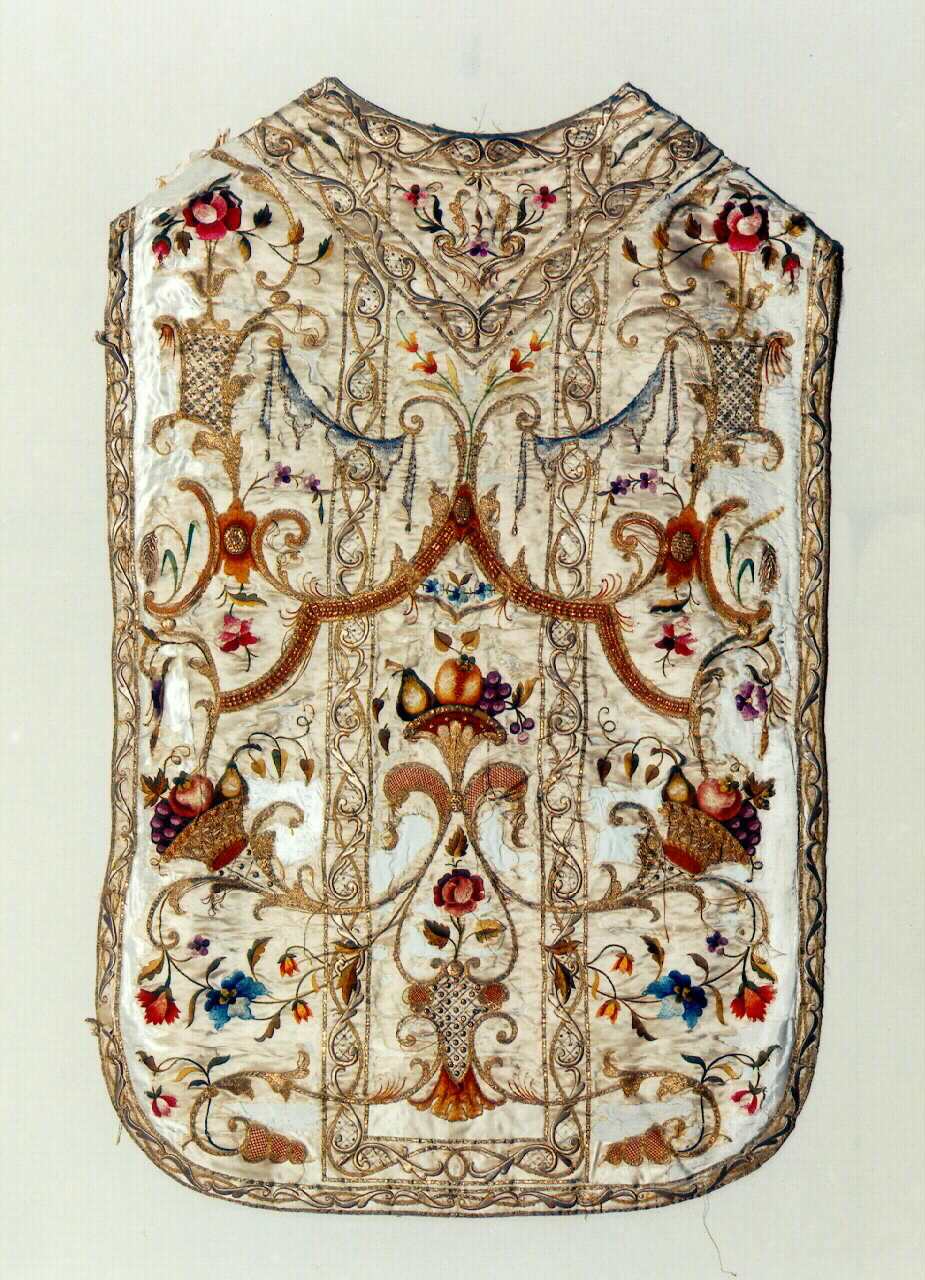 pianeta - manifattura siciliana (Seconda metà sec. XVIII)