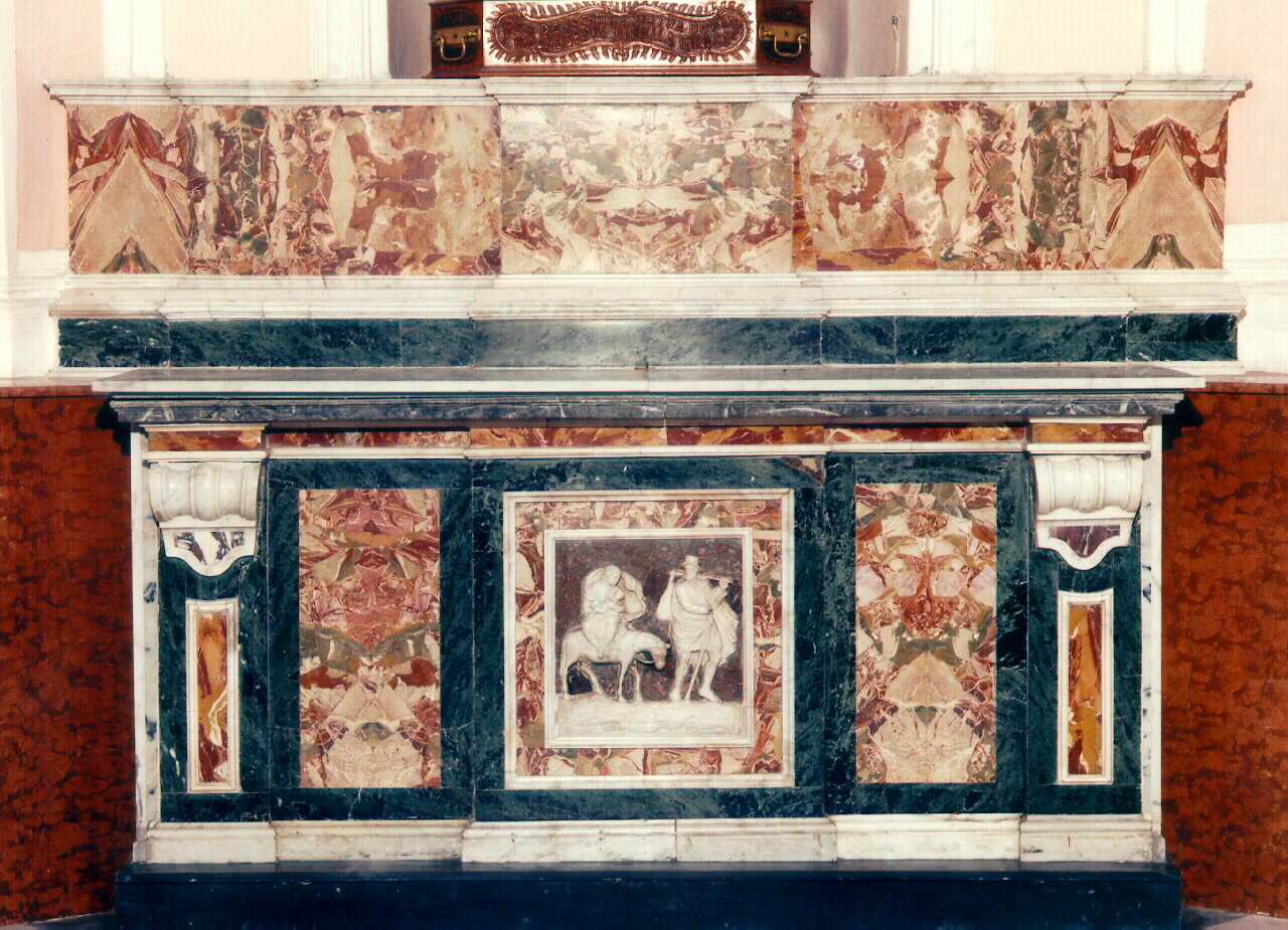 altare - a blocco - ambito siciliano (Prima metà sec. XIX)