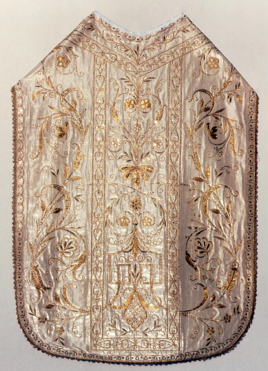 pianeta - manifattura siciliana (Prima metà sec. XIX)