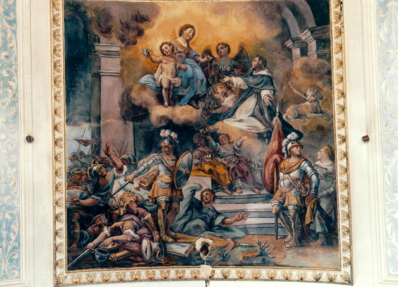 scena biblica (dipinto murale) - ambito siciliano (Metà sec. XVIII)