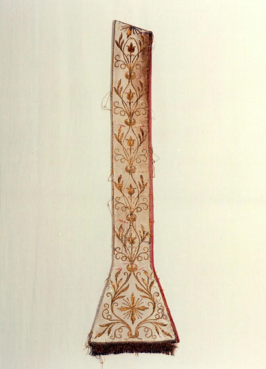 stola - manifattura siciliana (Seconda metà sec. XVIII)