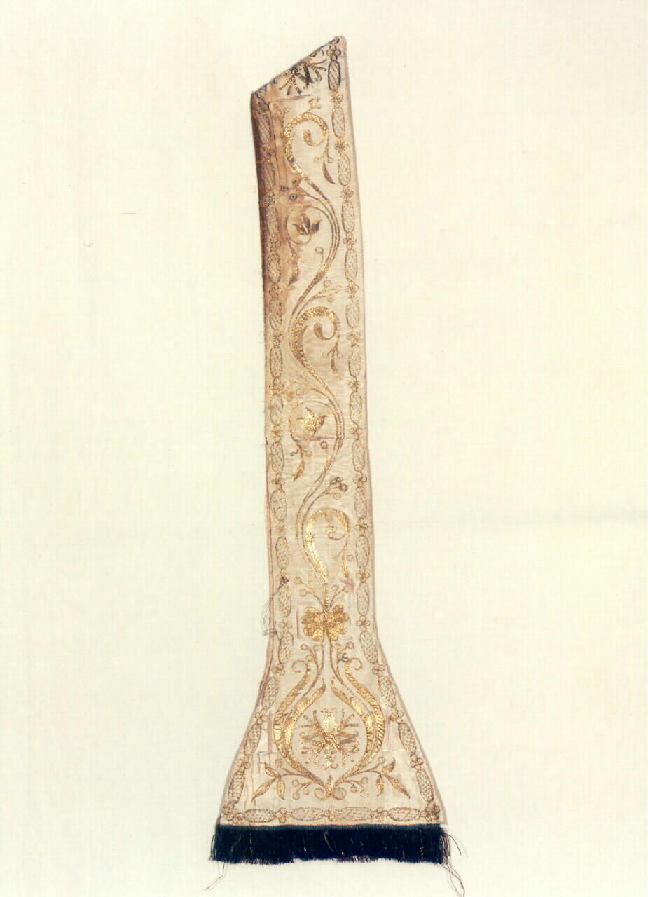 stola - manifattura siciliana (Seconda metà sec. XVIII)