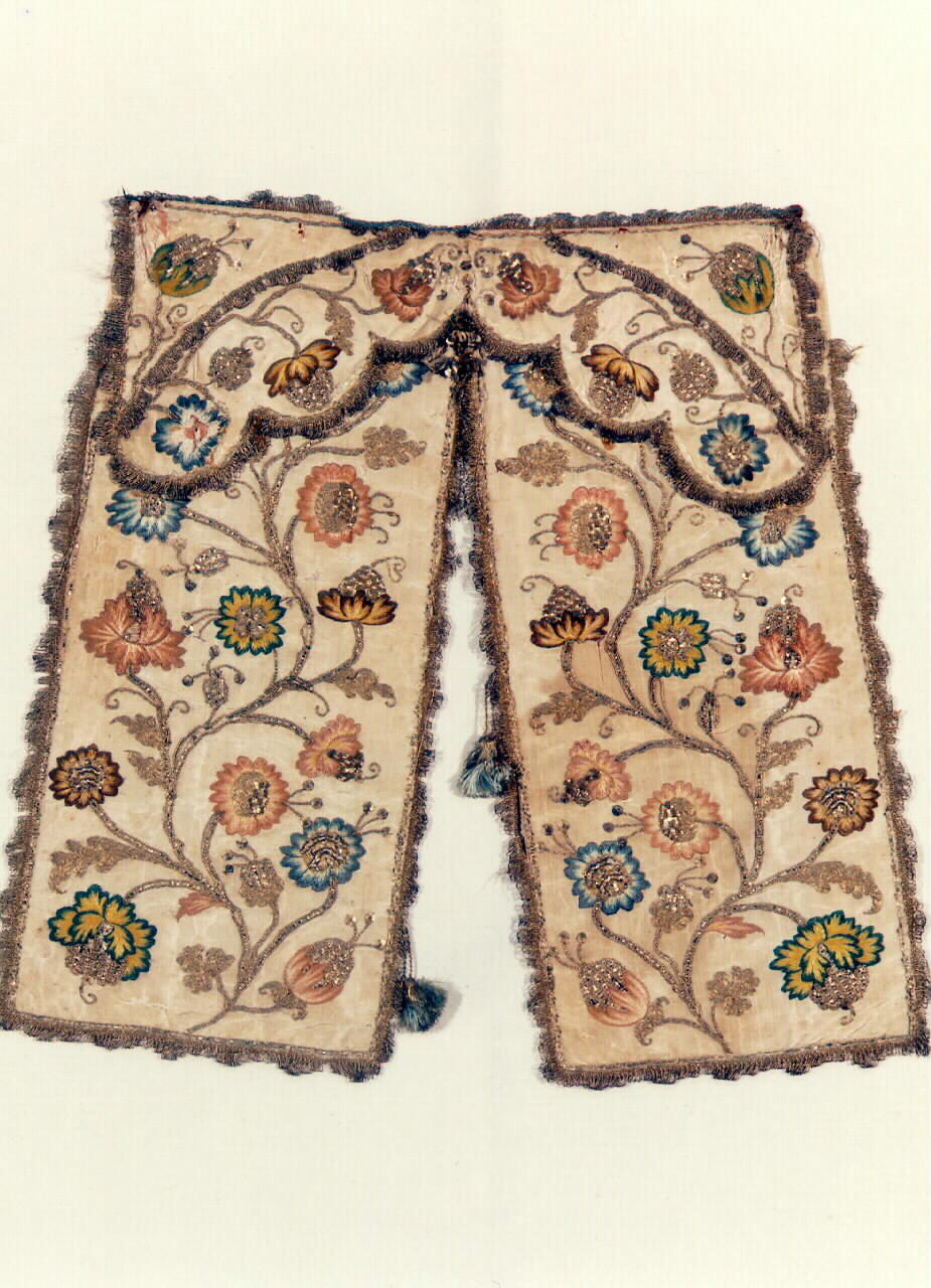 conopeo di tabernacolo - a cortina doppia - manifattura siciliana (Seconda metà sec. XVIII)