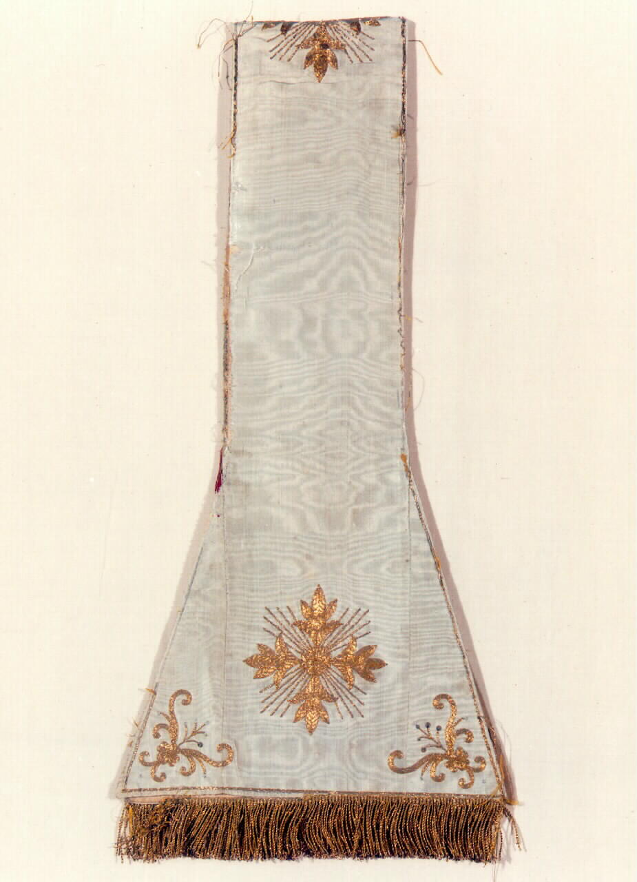 manipolo - manifattura siciliana (ultimo quarto sec. XVIII)