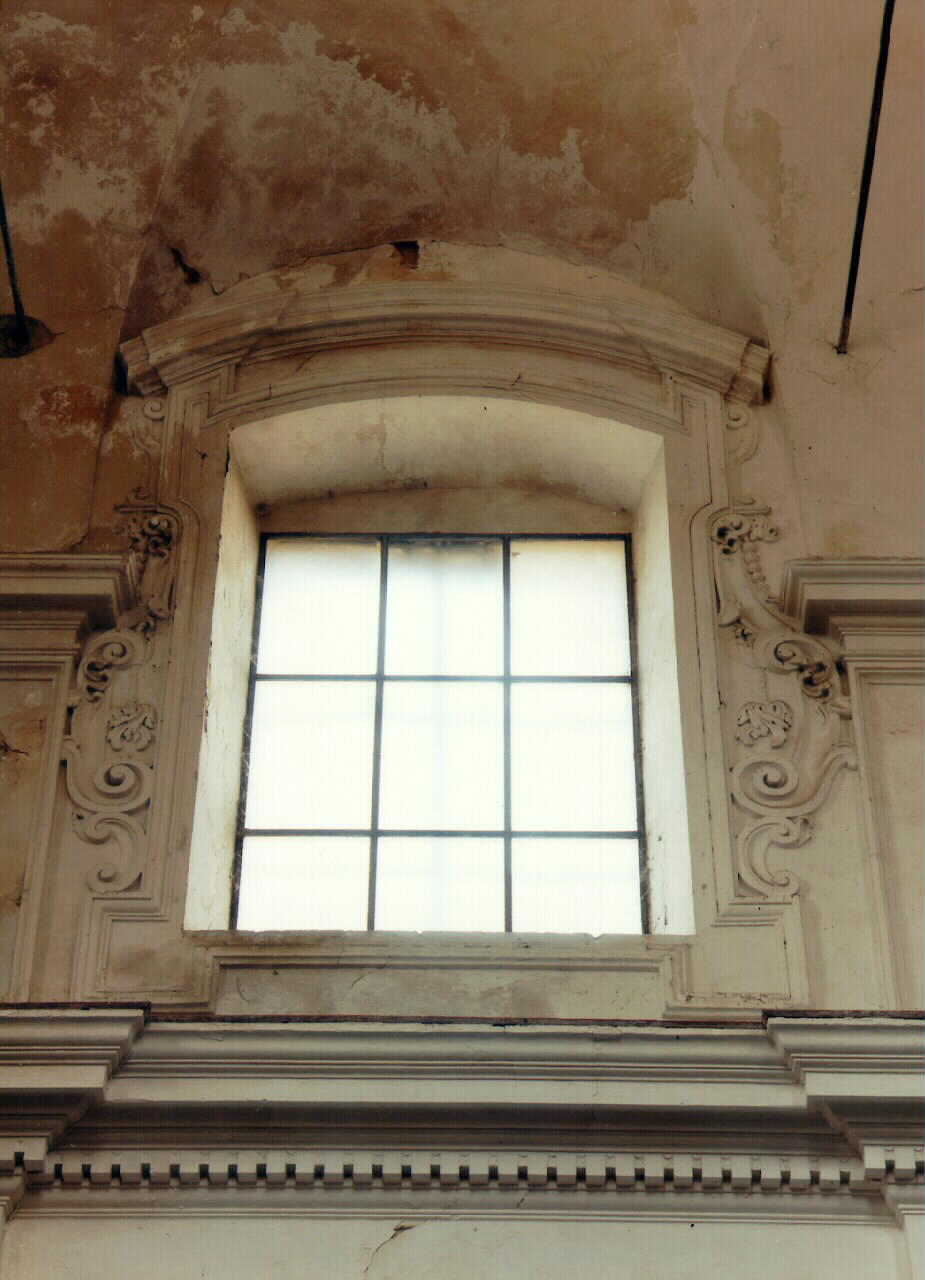 mostra di finestra, serie - ambito siciliano (Prima metà sec. XVIII)