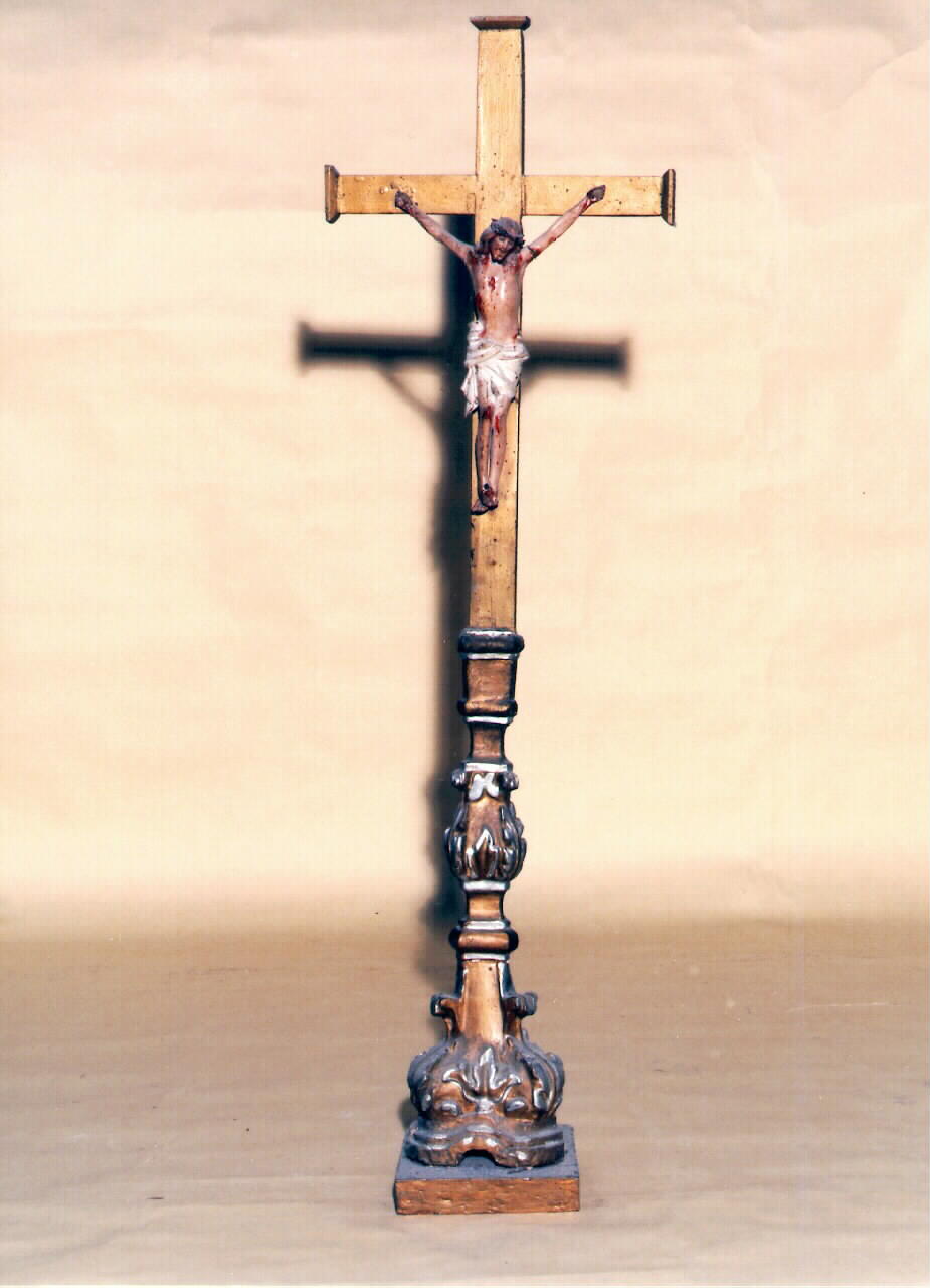 croce d'altare - ambito siciliano (Seconda metà sec. XIX)