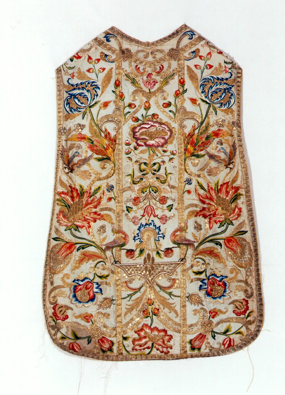 pianeta - manifattura siciliana (Seconda metà sec. XVIII)