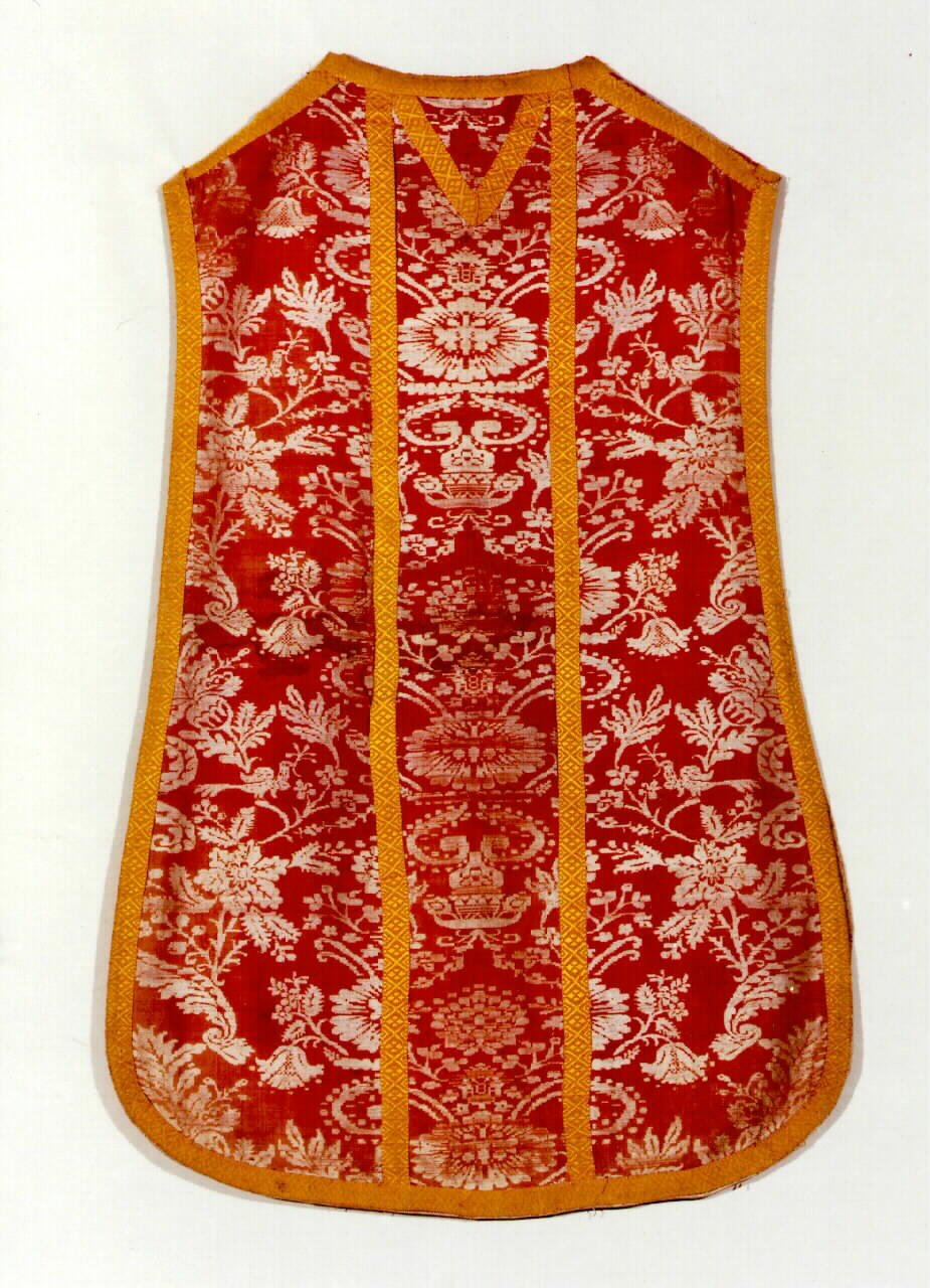 pianeta - manifattura siciliana (Seconda metà sec. XIX)