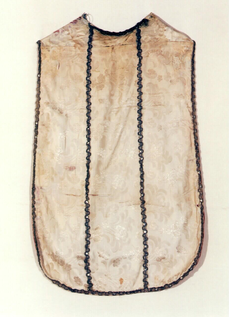 pianeta - manifattura siciliana (Seconda metà sec. XIX)