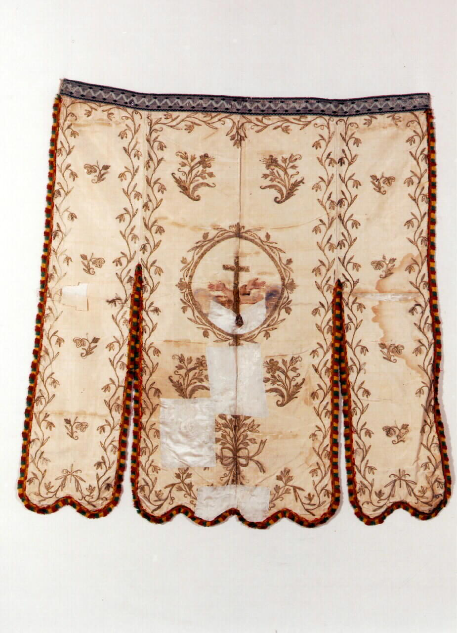 stendardo - manifattura siciliana (Seconda metà sec. XIX)