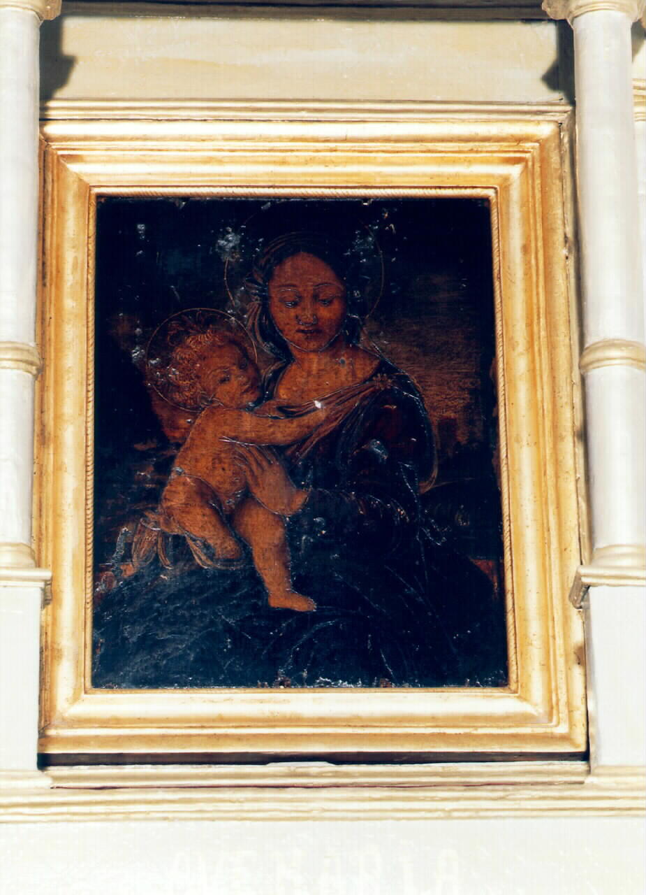 Madonna con Bambino (dipinto) - ambito siciliano (Seconda metà sec. XIX)