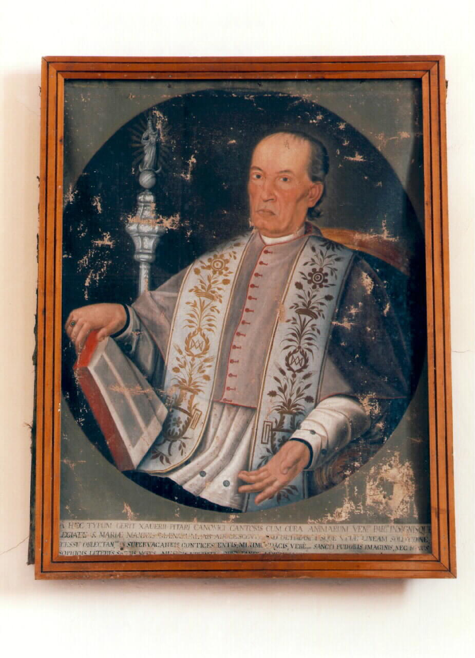 ritratto di Saverio Pitari (dipinto) - ambito siciliano (Seconda metà sec. XIX)