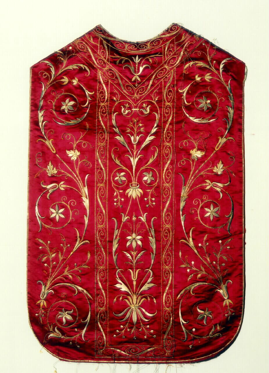 pianeta - manifattura siciliana (Prima metà sec. XIX)