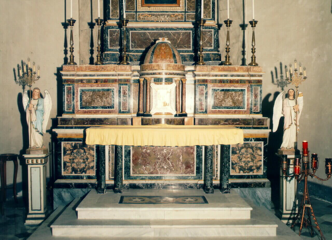 altare maggiore - ambito siciliano (Prima metà sec. XIX)