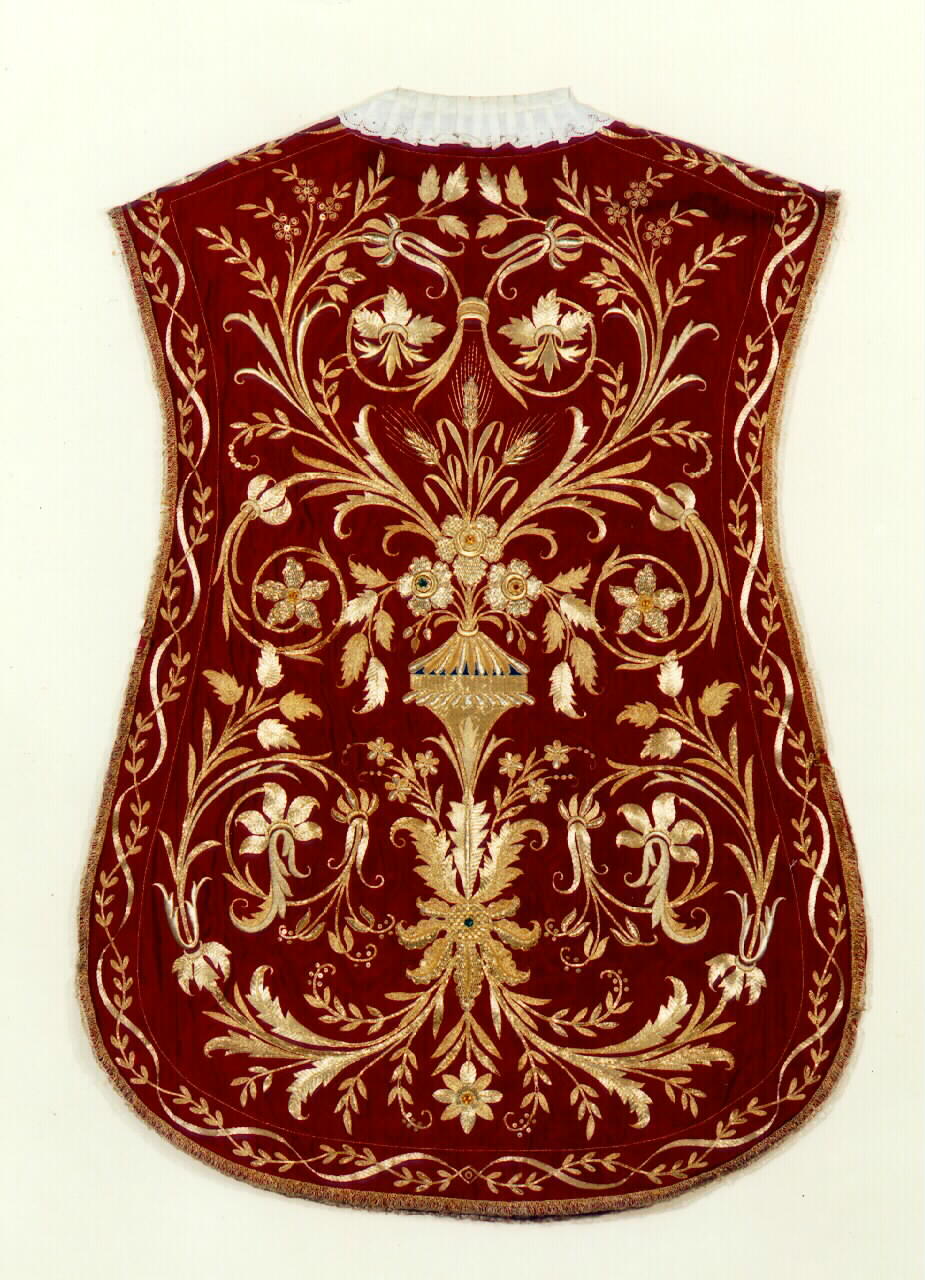 pianeta - manifattura siciliana (Seconda metà, primo quarto sec. XVIII, sec. XX)