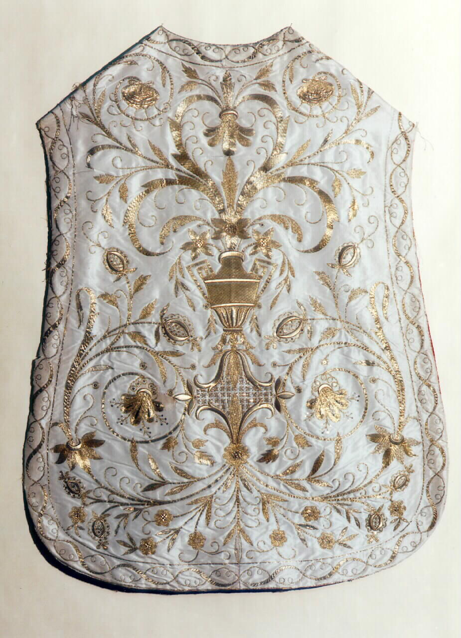 pianeta - manifattura siciliana (fine sec. XVIII)