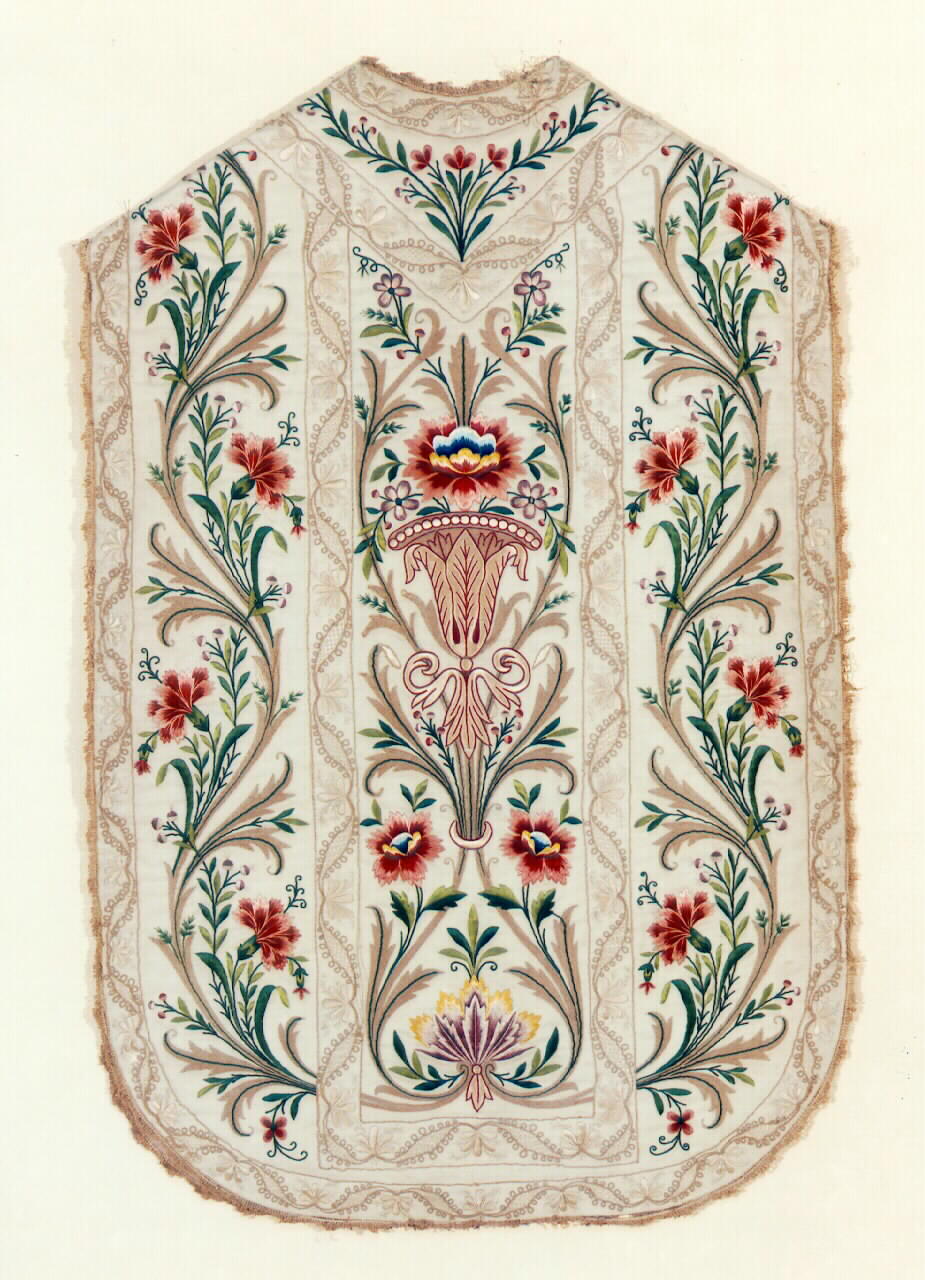 pianeta - manifattura siciliana (Prima metà sec. XIX)